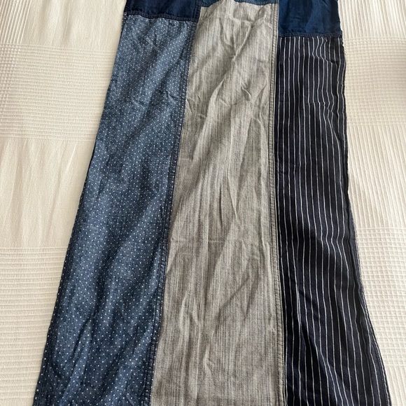 Japanese cotton patchwork scarf - Picture 8 of 11